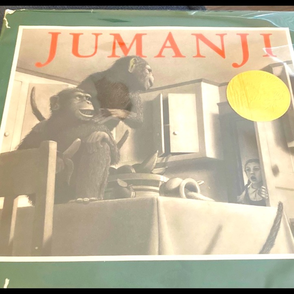 Vintage First Edition Jumanji book